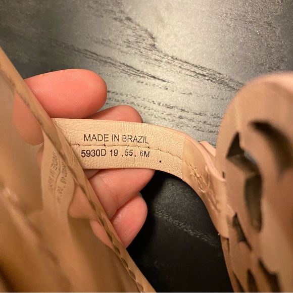 Tory Burch Miller Patent Sandal, Size 6 - Picture 4 of 5